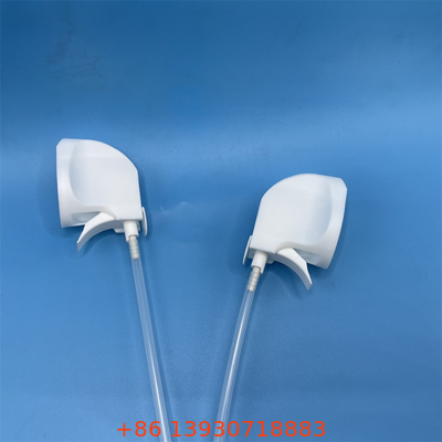Capuz de atuador de plástico de espuma de borbulha versátil para profissionais de limpeza com design à prova de vazamento