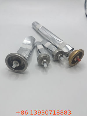 Sistema de pulverização contínua de alto desempenho com sacos aerossóis em válvulas de 20 mm