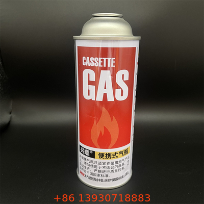 Canister de gás de butano para churrasqueiras e queimadores portáteis cartucho de combustível leve de 190g