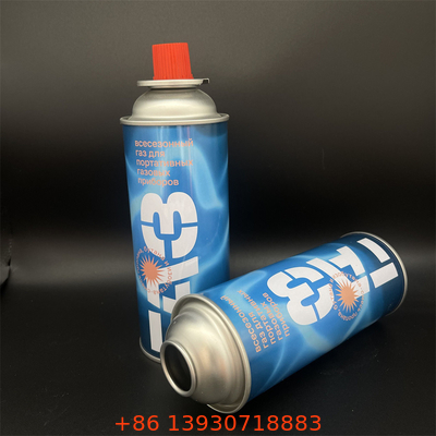 Canister de combustível de butano para fogões e aquecedores portáteis.