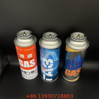 Canister de gás de butano portátil Solução de aquecimento confiável para atividades ao ar livre e aquecimento de emergência