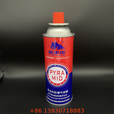 Canister de Butano de Alta Eficiência para aquecedores e churrascos portáteis.