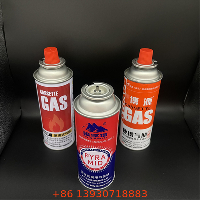 Canister de combustível de Butano Premium para fogões de acampamento e churrascas de ar livre.