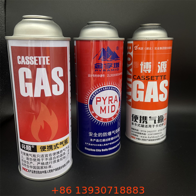 Canister de gás de cozinha compacto e portátil para aventuras ao ar livre - ideal para acampar e viajar de mochila