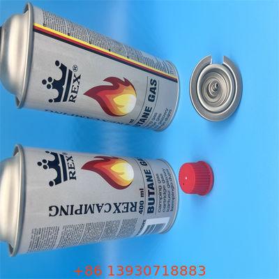 Válvula de fogão a gás butano com tampa de segurança vermelha para fogões portáteis de camping