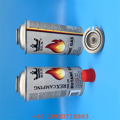 Válvula de fogão a gás butano com tampa de segurança vermelha para fogões portáteis de camping