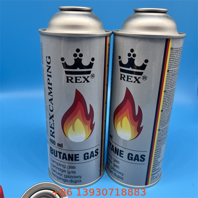 Canister de butano de 220 g de grau industrial para equipamento de solda com corpo resistente a impactos