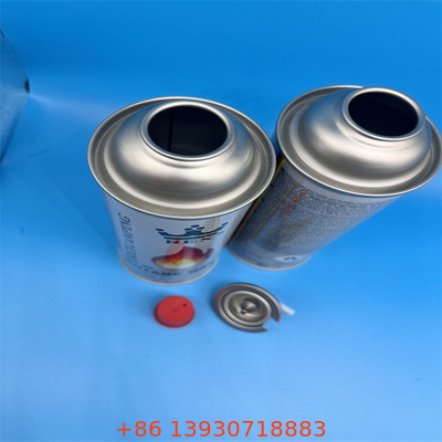 Canister de gás de butano leve para abastecimento seguro e fácil de isqueiros