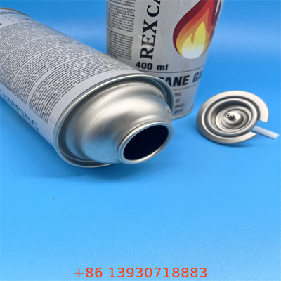 Cisterna de gás de butano de 65 x 158 mm para equipamento de cozinha ao ar livre