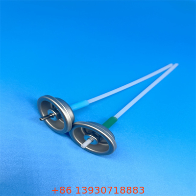 Válvula de aerossol de alumínio de uso único atuador de botão de prata acabamento Tianjin Amostra disponível