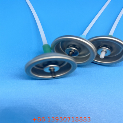 Botão Acionado Fog Spray Aerosol Valve Sem Amostra Alumínio Gasket Seal Porto de Tianjin