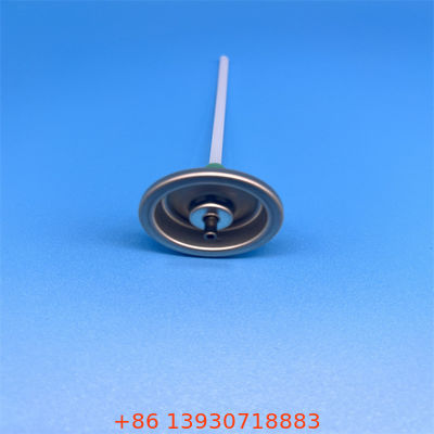 Valva de medição de aerossóis compatível com latas de alumínio e lata