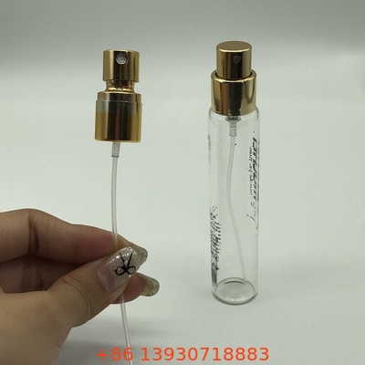 Elegante bomba de perfume para distribuição de névoa fina ideal para garrafas de fragrâncias