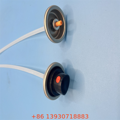 Componente de pintura de pulverização de primavera de aço inoxidável com válvula de aerossol de dupla abertura para projetos DIY
