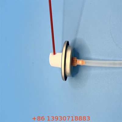Válvula de pintura de pulverização de tubo padrão de mergulho natural com mola de aço inoxidável e junta buna