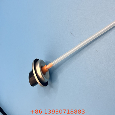 Válvula de pintura a vapor de aço inoxidável com tubo de imersão natural padrão para aplicações de aerossóis