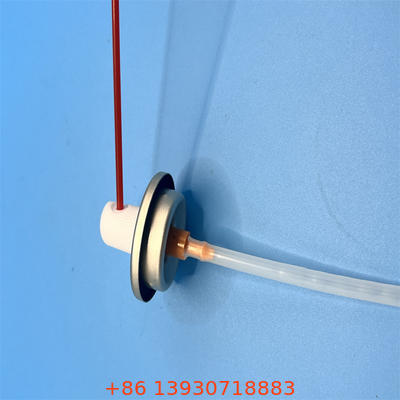 Válvula de pintura de pulverização de tubo padrão de mergulho natural com mola de aço inoxidável e junta buna