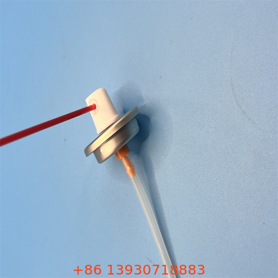 Componente de pintura de pulverização de primavera de aço inoxidável com válvula de aerossol de dupla abertura para projetos DIY