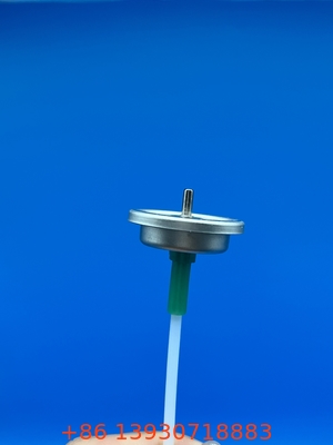 Válvula de aerossol com medidor de uma polegada para entrega consistente e precisa de spray farmacêutico