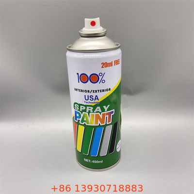 Válvula de aerossol fêmea de folha de flandres para tinta spray artesanal e DIY com spray de névoa fina
