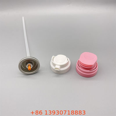 Válvula e atuador de aerossol de espuma de barbear para creme de barbear masculino e feminino