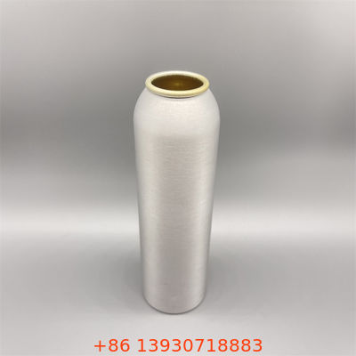 Um recipiente de alumínio de aerossol premium. Leve, resistente à corrosão e ecológico.