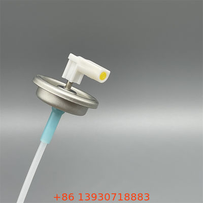 Válvula de spray aerossol com medidor macho de uma polegada, dispensação medida precisa para farmacêutica, cosméticos, industrial