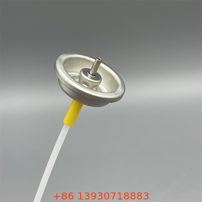 Versátil válvula de medição de tronco de metal de 1 polegada, refrescante de ar, válvula de medição com atuador em forma de L