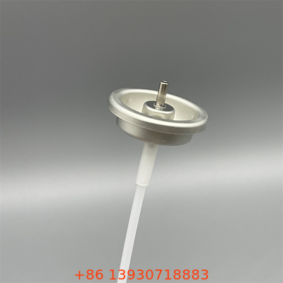 Válvula de medição de aerossóis superior de 1 polegada de metal para aerossóis farmacêuticos