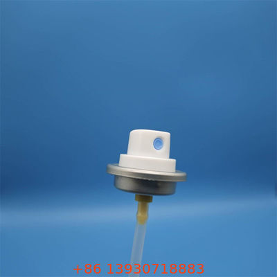 Válvula de spray antitranspirante de alta saída para desodorantes de mercado de massa com compatibilidade de enchimento rápido e evidência de adulteração