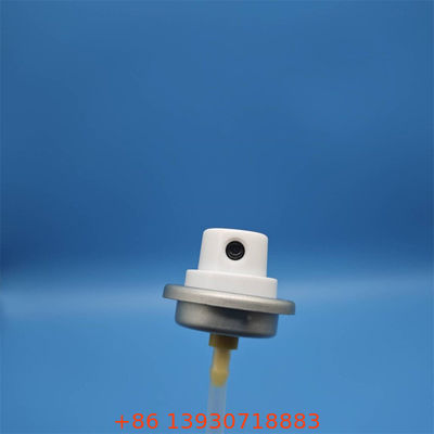 Válvula de pulverização antitranspirante de névoa sedosa premium para marcas de cuidados pessoais de luxo com atuador tátil e tecnologia de pulverização omnidirecional