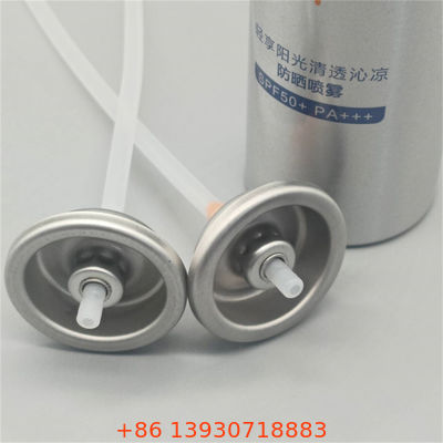 Válvula de névoa de protetor solar premium para embalagens de cosméticos e cuidados pessoais com spray consistente e design à prova de vazamentos