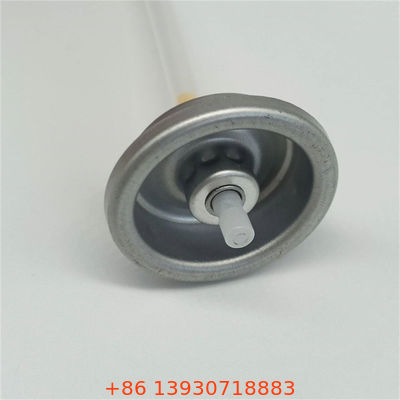 Válvula de pulverização antiperspirante à prova de vazamento robusta com atuador para linhas de enchimento de cosméticos de alta velocidade com dosagem consistente e resistência química