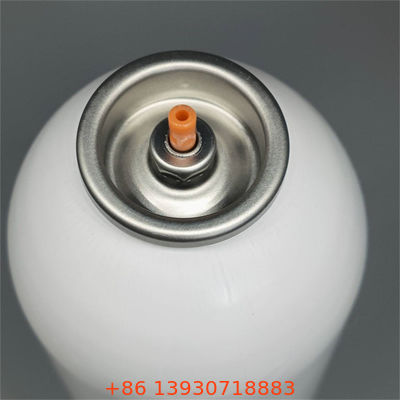 Válvula de aerossol de cor para cabelo para aplicações de spray de salão de beleza Válvula de distribuição cosmética para uso temporário de corante capilar