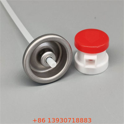 Válvula de pulverização de aerossóis para desodorizante portátil para sapatos e meias - Componente de aerossóis resistente a produtos químicos para cuidados com calçados domésticos