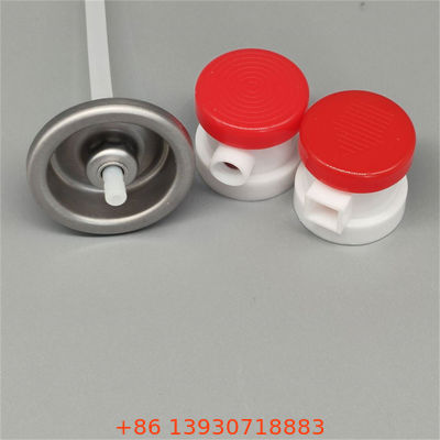 Válvula de pulverização de aerossóis para desodorizante portátil para sapatos e meias - Componente de aerossóis resistente a produtos químicos para cuidados com calçados domésticos