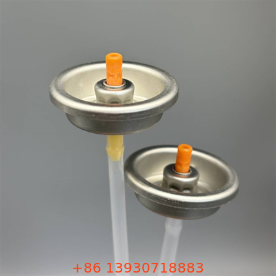 Válvula de espuma de barbear em aerossol para produtos de higiene