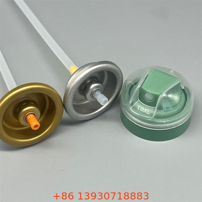Válvula de pulverização corporal de desodorante à prova de vazamento de alto desempenho para cuidados pessoais de longa duração com design ergonômico