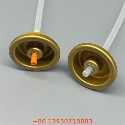 Válvula de pulverização corporal de desodorante premium com bocal para produtos cosméticos com desempenho consistente de pulverização e resistente a fugas