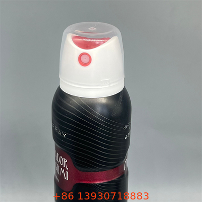 Válvula de pulverização corporal de desodorante premium com bocal para produtos cosméticos com desempenho consistente de pulverização e resistente a fugas