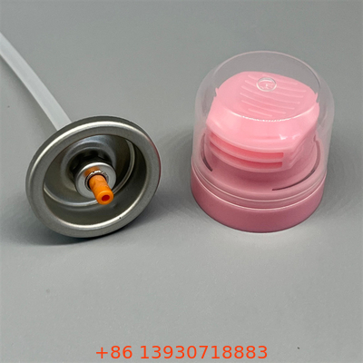 Válvula de espuma de barbear de ajuste universal para latas de aerossóis de várias marcas com controlo de caudal ajustável