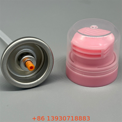 Válvula de espuma de barbear de ajuste universal para latas de aerossóis de várias marcas com controlo de caudal ajustável