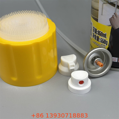 Válvula de solução de limpeza de espuma versátil para cozinhas comerciais com controle de espuma ajustável e fácil manutenção