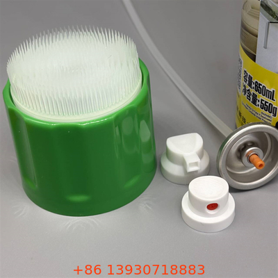 Válvula de limpeza de espuma ecológica para consumidores conscientes com design sustentável