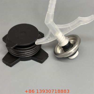 Válvula de espuma de PU de precisão com caule curto para artesãos com controle fino
