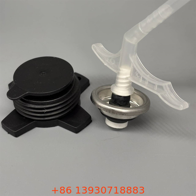Válvula de espuma PU leve com haste curta para jardinagem com fluxo ajustável