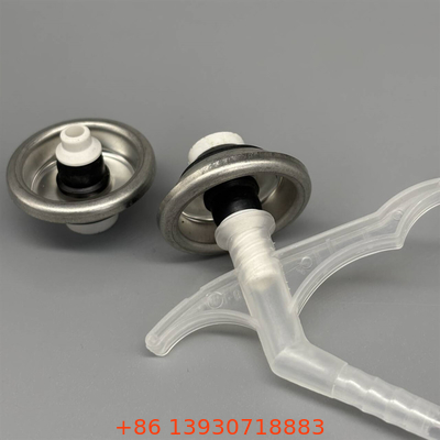 Válvula de espuma de PU de precisão com caule curto para artesãos com controle fino