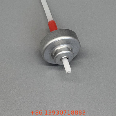 Válvula de aerossol portátil de 20 mm de plástico com medição de tronco para viagens com design compacto