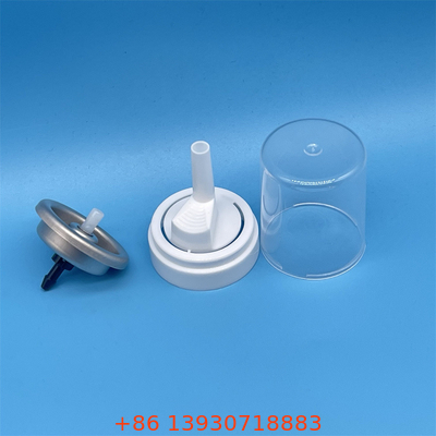 Válvula de distribuição de aerossóis de mousse capilar - para design compacto