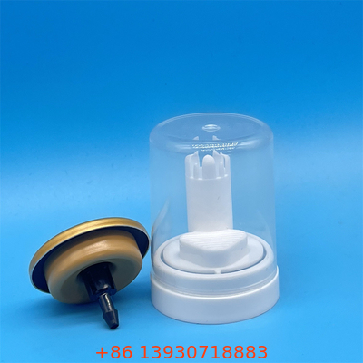 Válvula de distribuição de aerossóis de mousse capilar - para design compacto